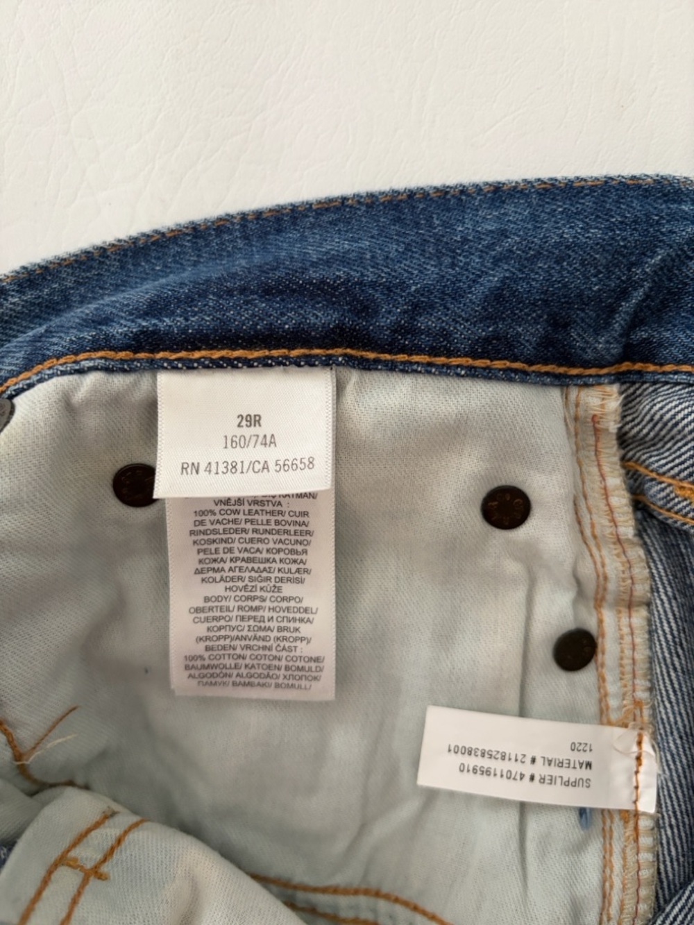 Polo Ralph Lauren Women’s Jeans Avery Boyfriend Jeans Rope Dyed NWT size 29 - Picture 13 of 14